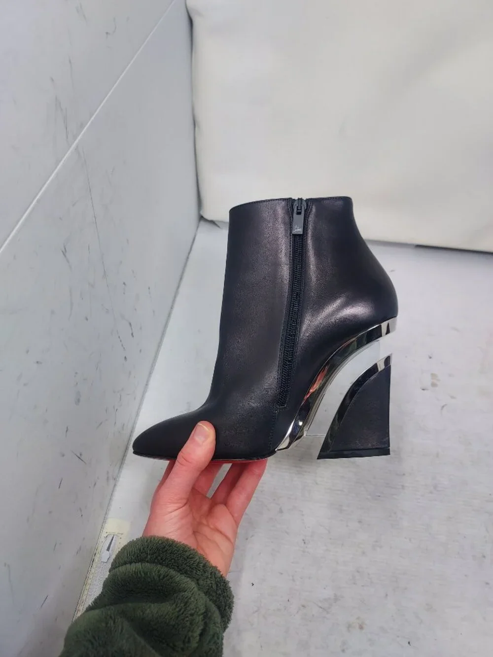Christian Louboutin Levitibootie Black Ankle Boot